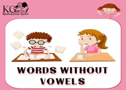 Words Without Vowels