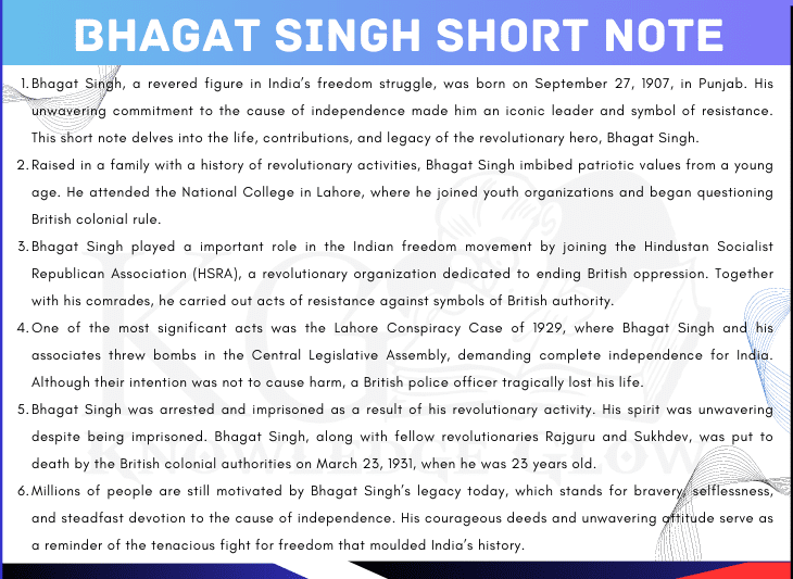 biography of shaheed bhagat singh