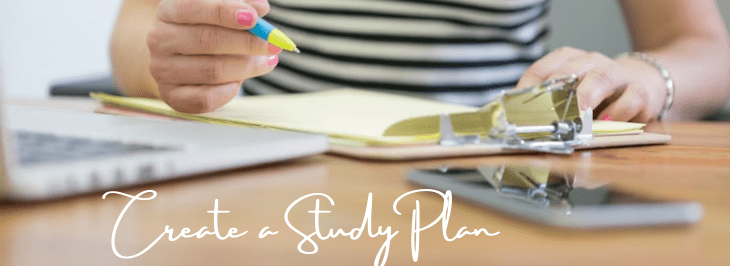 Create a Study Plan