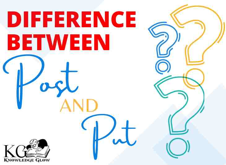 Difference Between Post and Put
