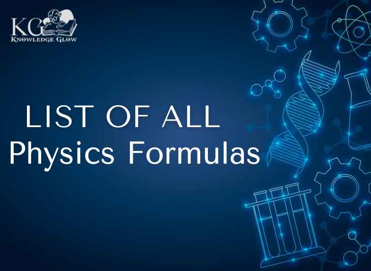 Physics Formulas – List of all Physics Formulas