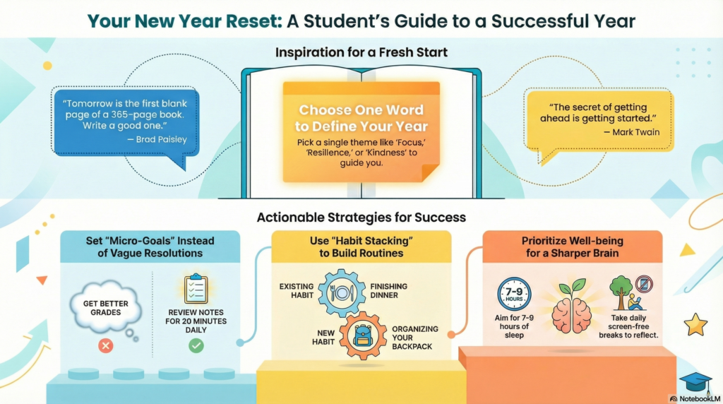New Year infographic